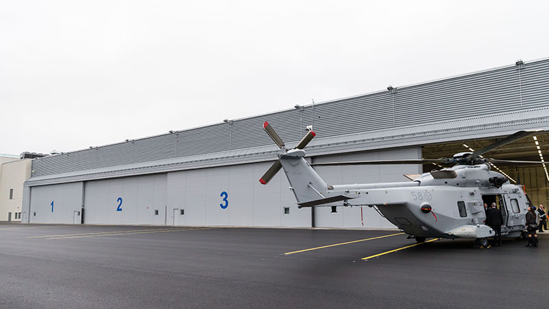 Helikopterhangar